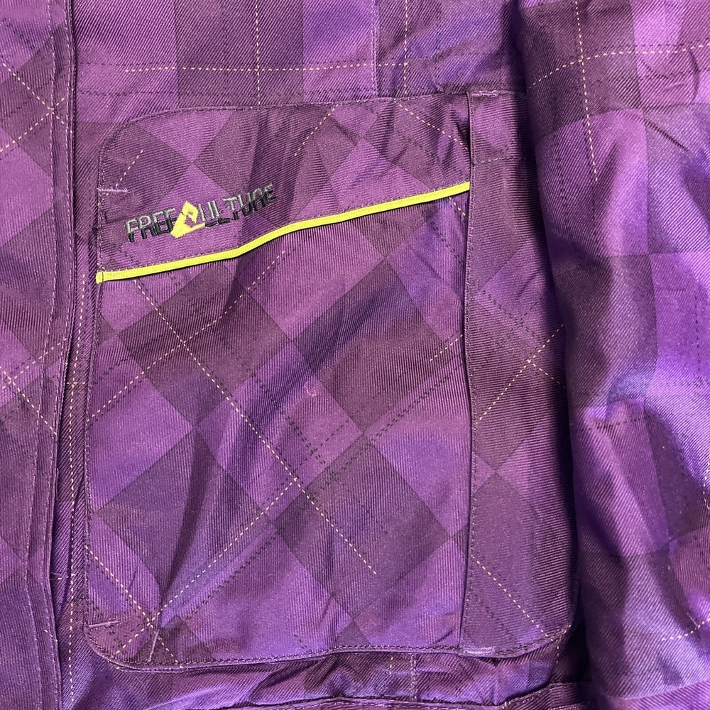Free Culture Snowboard Ski Jacket Womens Medium Cool Flavors Dry Ride People - Picture 8 of 16